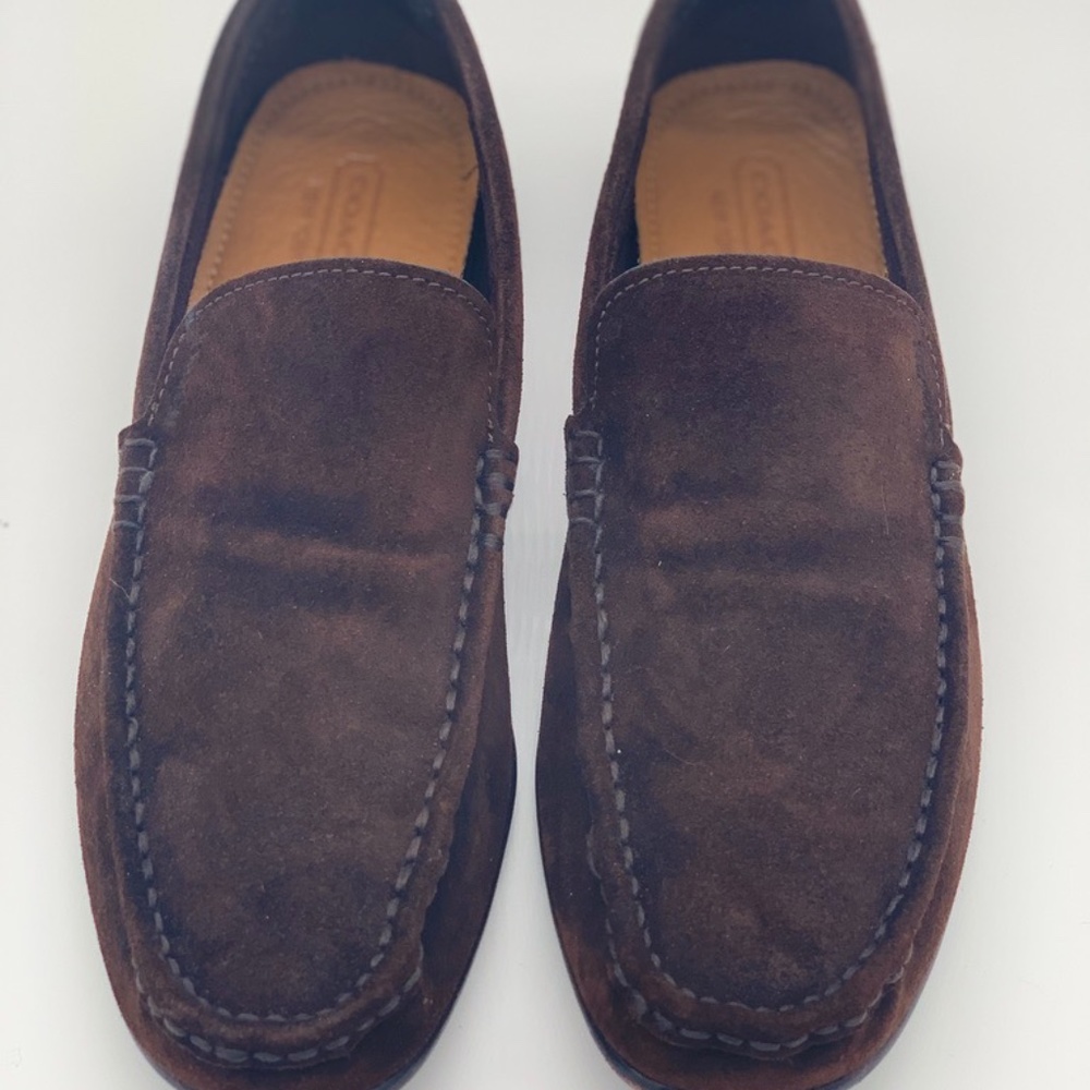 Coach Brown Suede Shoes